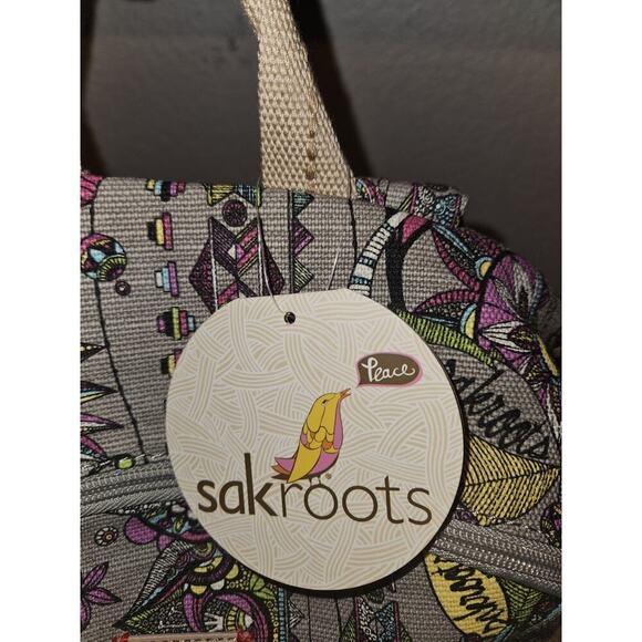 NWT! Sakroots Women\'s Artist Circle Backpack in Eco-twill 13x16x6 main image 6